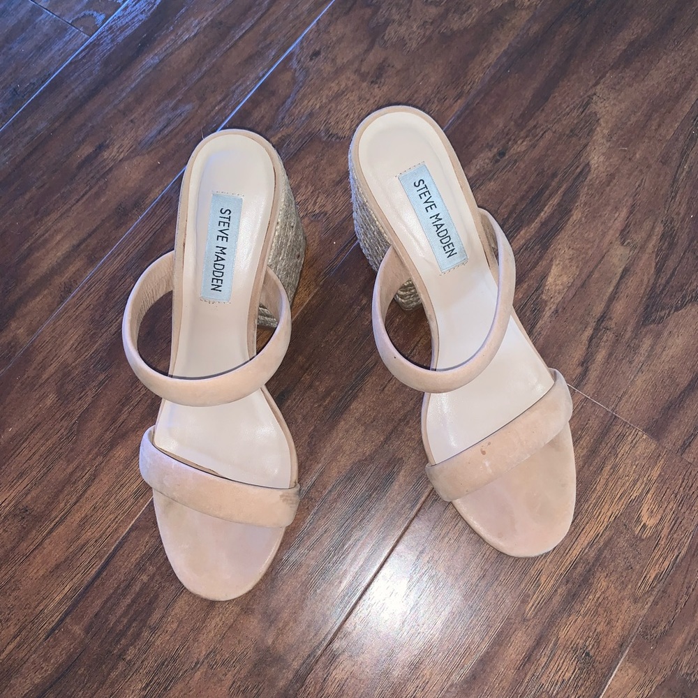 Steve Madden heeled sandals size 7.5
